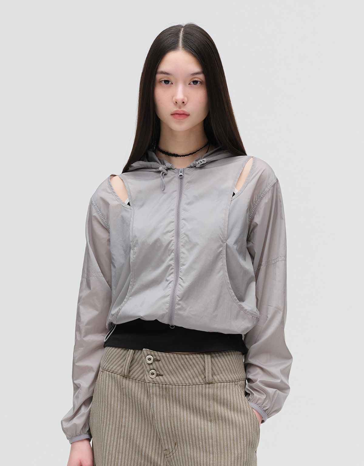 엠엠더블유(MMW) [MMW] LIGHT WEIGHT JACKET (CHARCOAL)