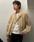 90s 클래식 피쉬테일 숏 야상 자켓_Beige(WC25-OT01)