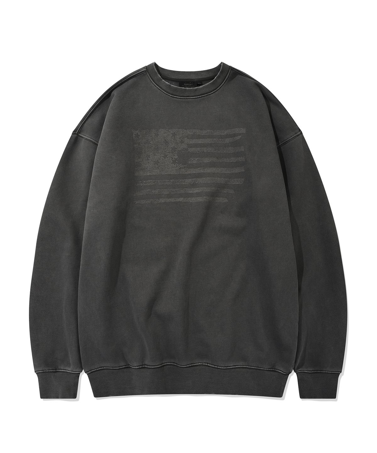 카네이테이(KANEITEI) THE STARS AND STRIPES CREWNECK (PIGMENT GRAY)
