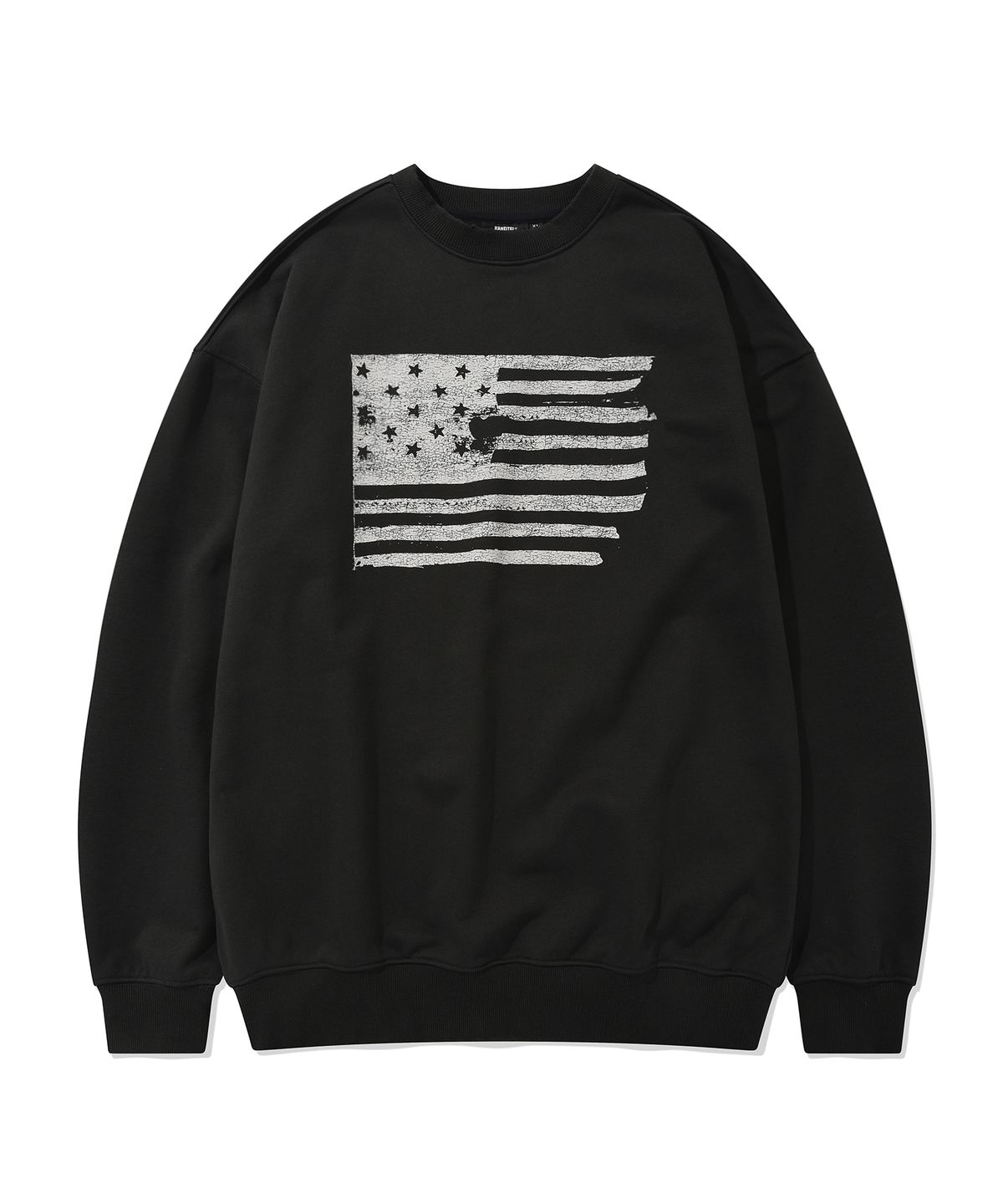 카네이테이(KANEITEI) THE STARS AND STRIPES CREWNECK (DARK GRAY)