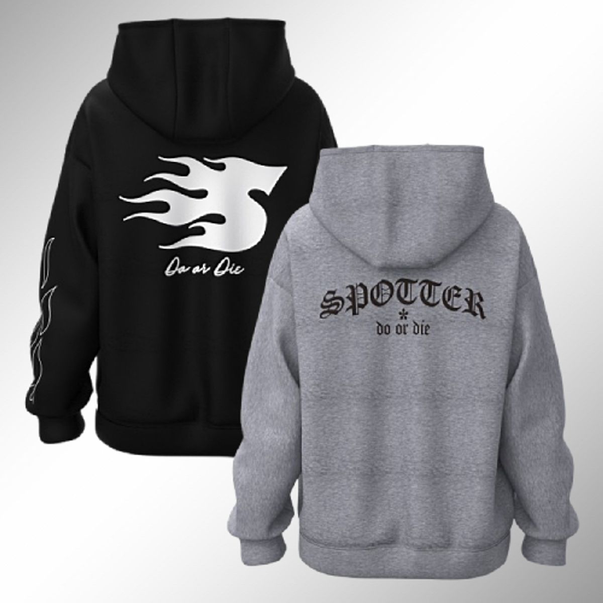 스포터(SPOTTER) WARM UP HOOD ZIP-UP