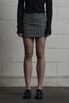 CLASSIC CHECK MINI SKIRT GRAY