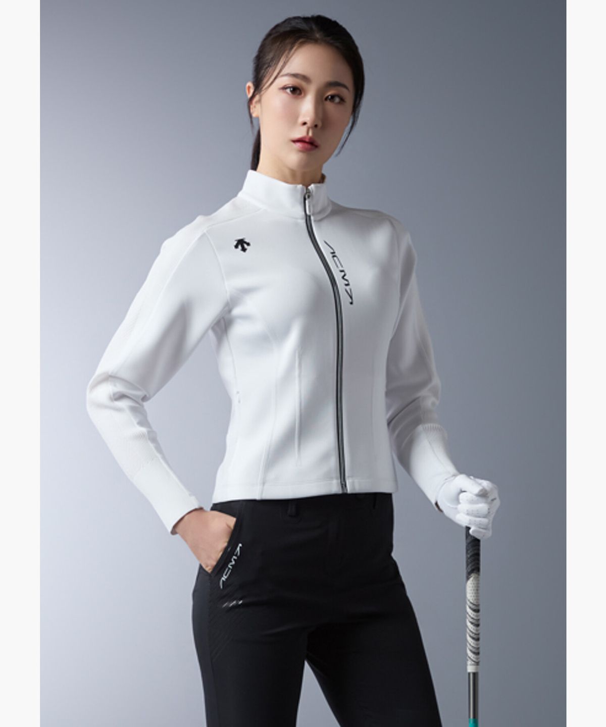 데상트 골프(DESCENTE GOLF) 아크먼트(ACMT) 여성 하이브리드가디건 (DQ12WFKO21)