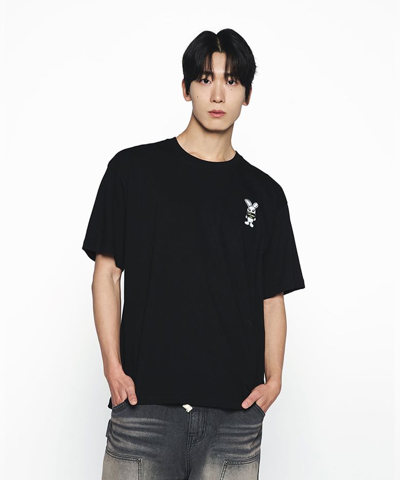 MUGSHOT ALIEN SHORT SLEEVE T-SHIRT (3COLOR)