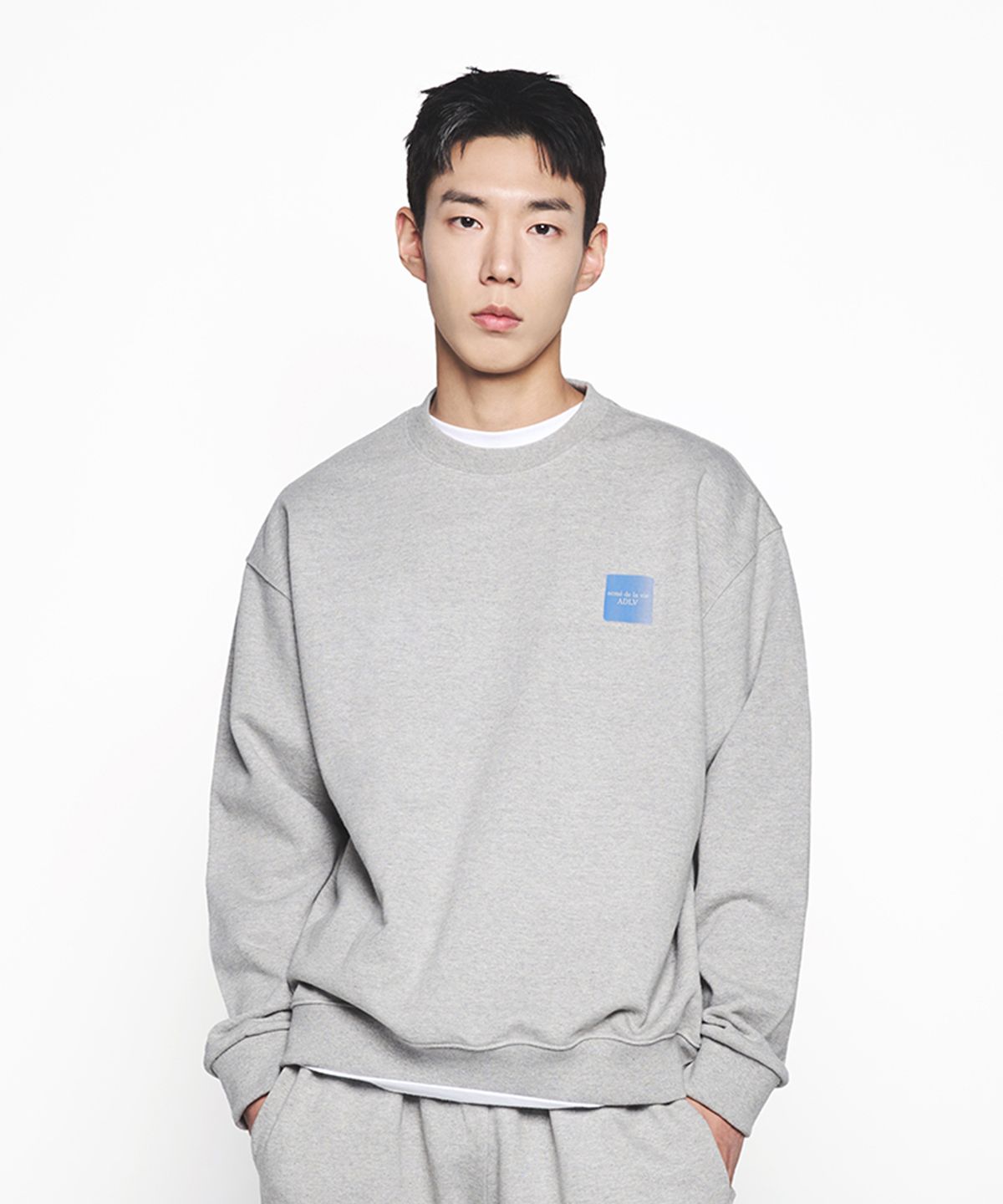 아크메드라비(ACME DE LA VIE) BOX BASIC LOGO SWEATSHIRT (3 COLOR)