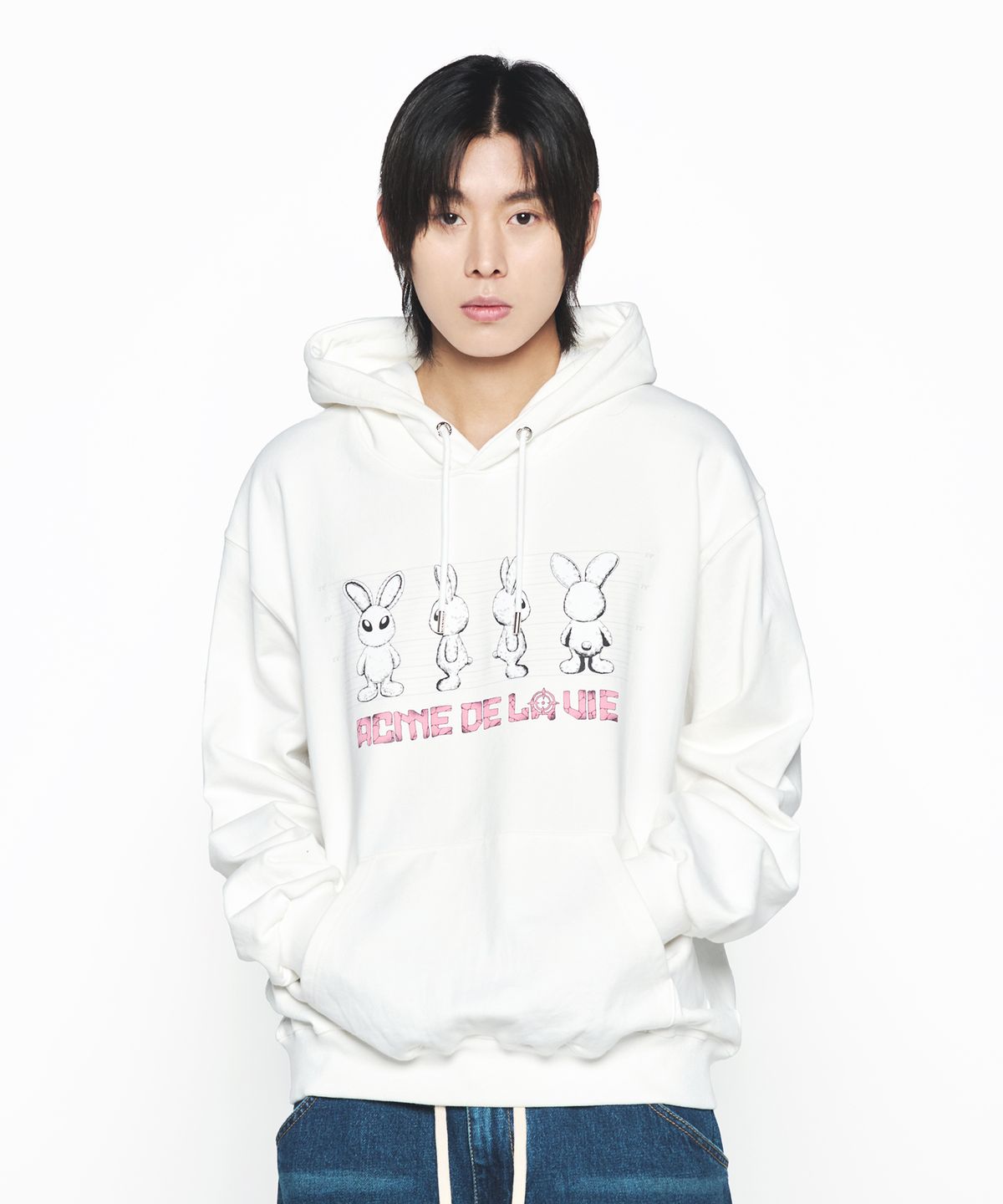 아크메드라비(ACME DE LA VIE) MUGSHOT ALIEN HOODIE (3 COLOR)