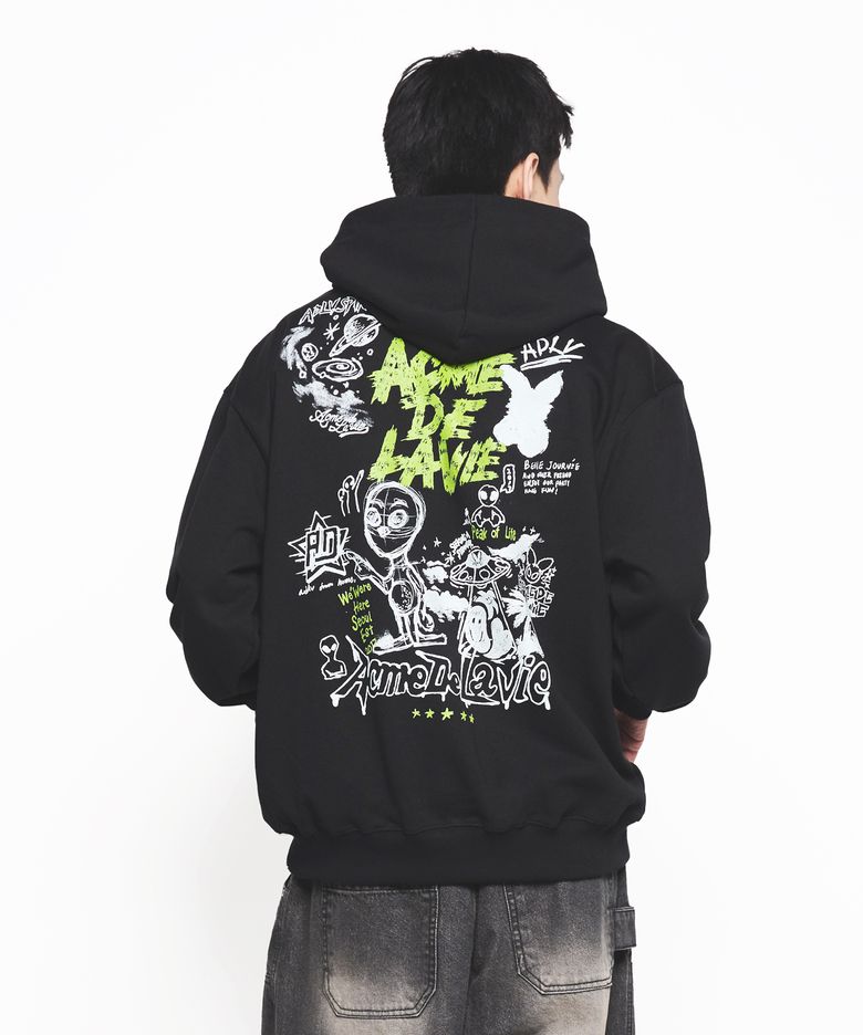 ALIEN UNIVERSE HOODIE (3 COLOR)
