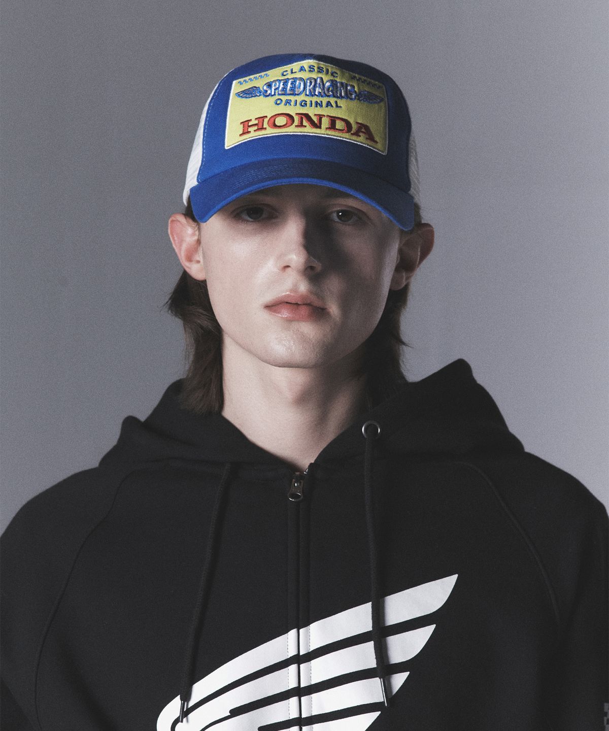 핍스 모터사이클(PHYPS MOTORCYCLE) Honda Speed Racing Mesh Cap_Blue