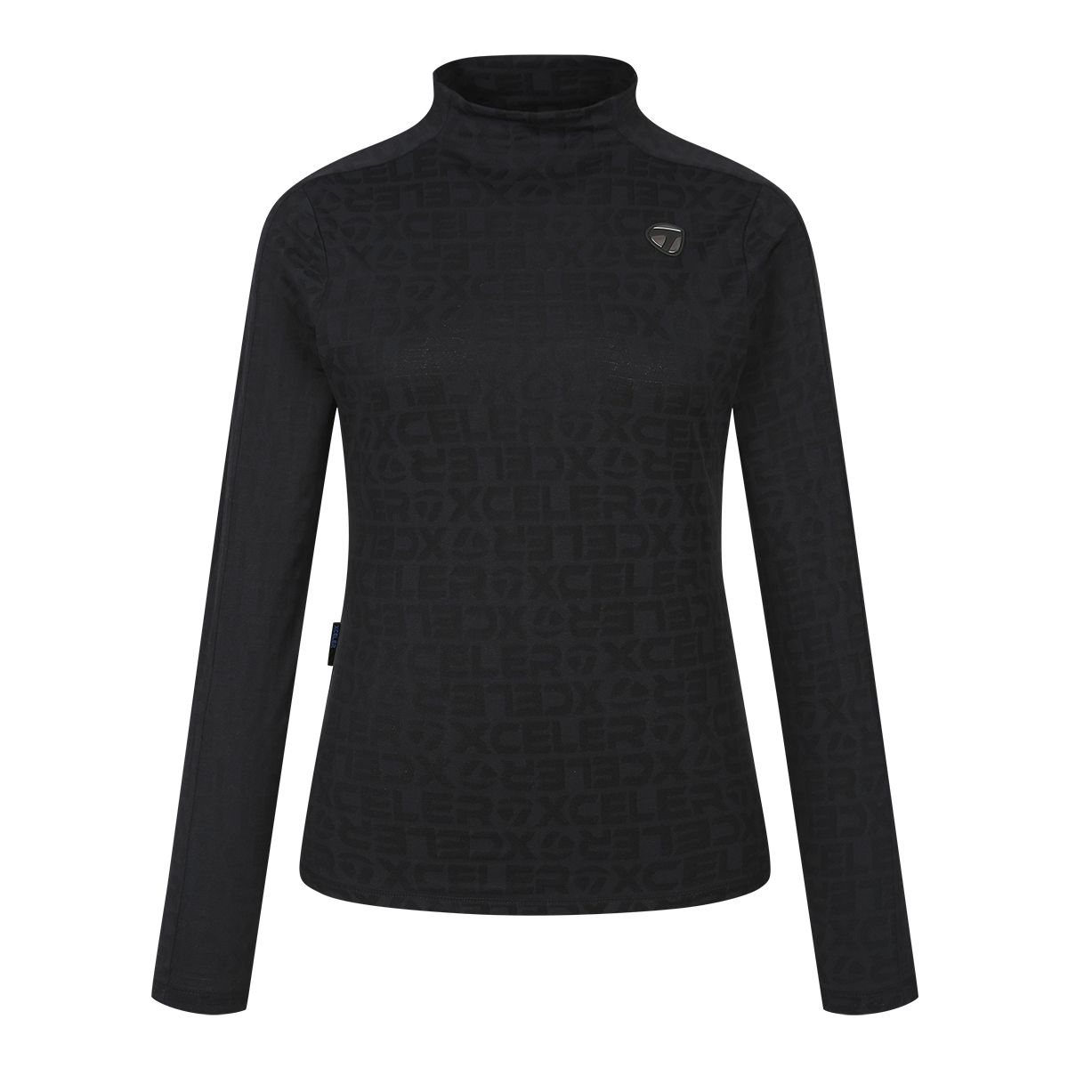 테일러메이드 어패럴(TAYLORMADE APPAREL) 여성 자가드 하이넥 티셔츠 TTO-52HG42-192