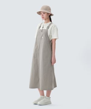 워크 오버롤 원피스 (S25SWFOP11) Fog Gray