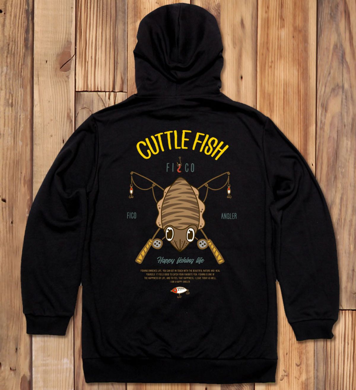 돌돌(DOLDOL) FICO-HOODY-231 익스트림 낚시 브랜드 피코앵글러 갑오징어 후드티