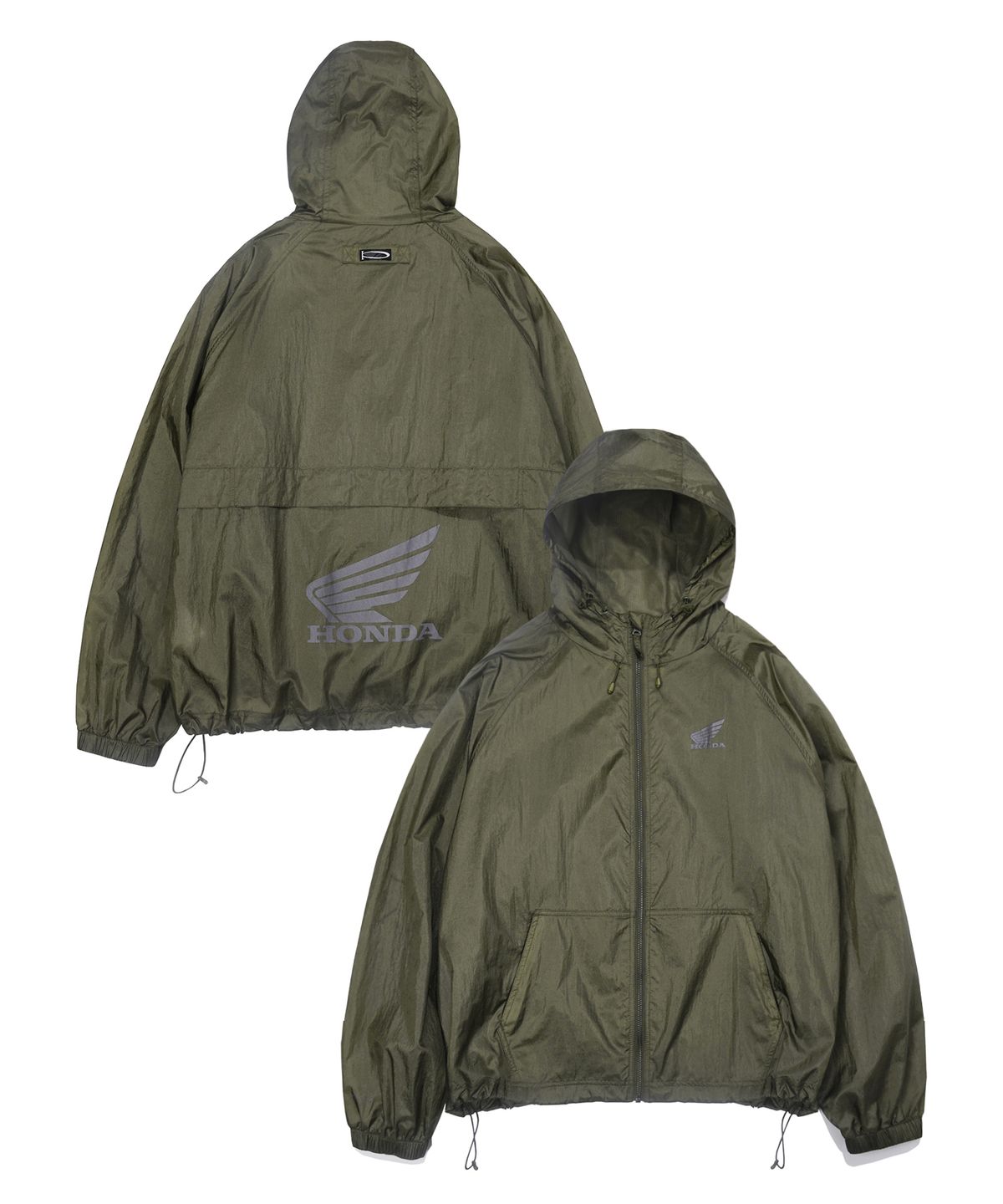 핍스 모터사이클(PHYPS MOTORCYCLE) Honda PERTEX Wind Breaker_Khaki