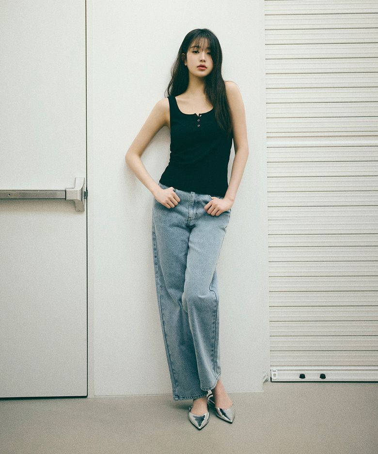 NUBASIC CLASSIC FIT DENIM PANTS LIGHT BLUE