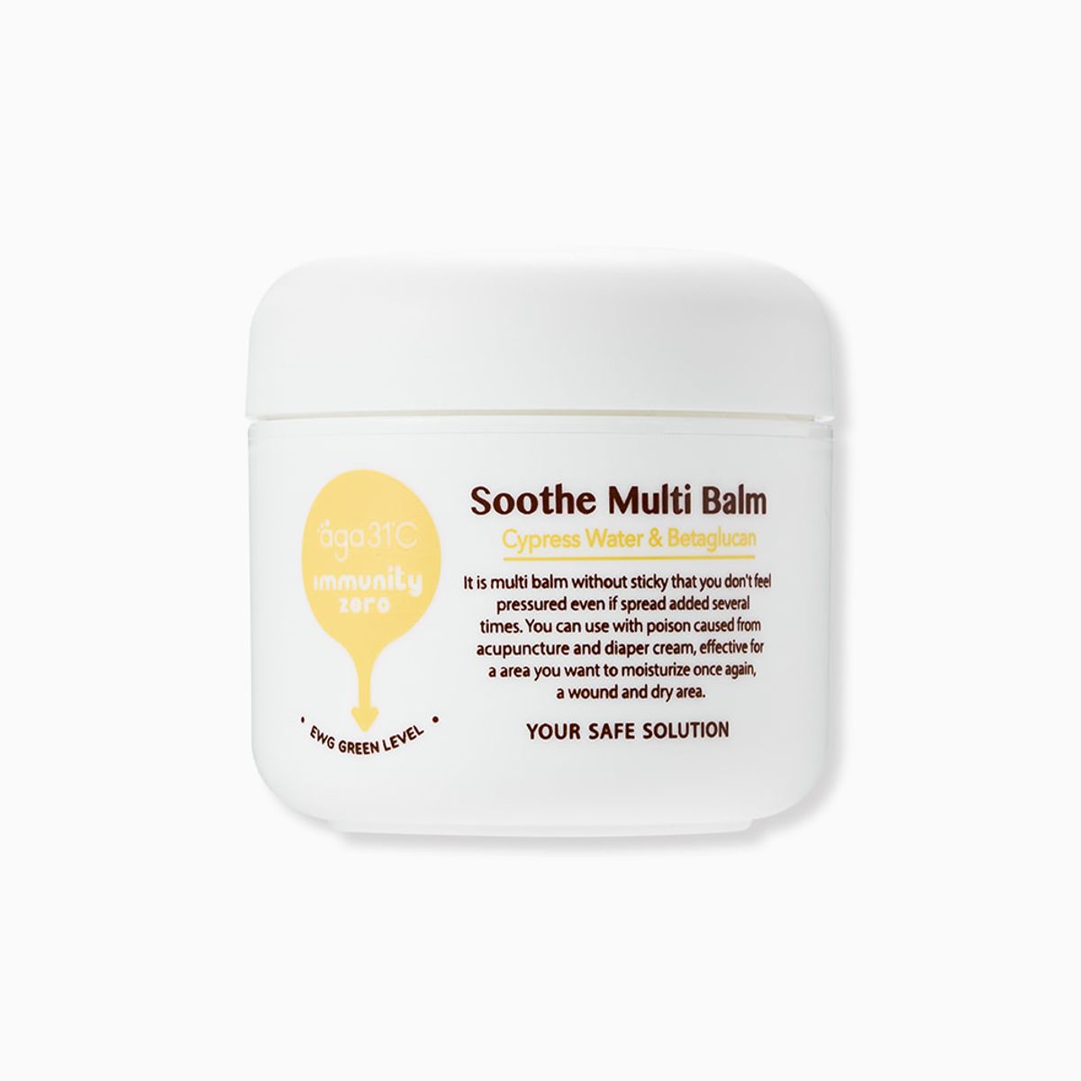아가 31도(AGA31) 이뮤니티 제로 수드 멀티 밤 50ml