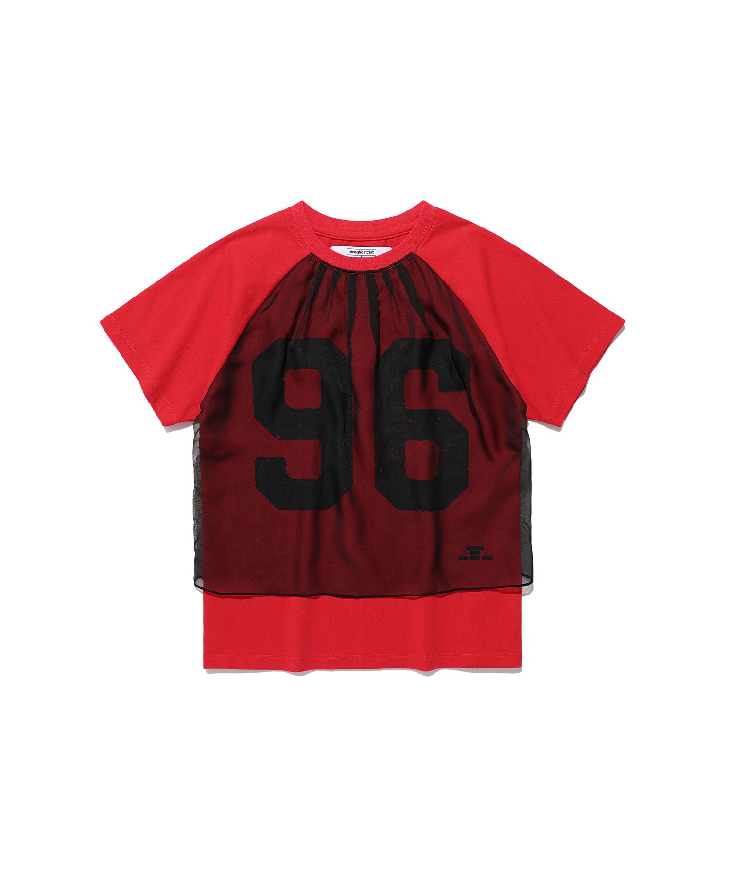 Tシャツ・カットソー [NICEGHOSTCLUB]FFATS 96 MESH DRESS TEE_RED (NG2FMFT587A) MUSINSA公式 | NICE GHOST CLUB FFATS 96 MESH DRESS TEE_RED