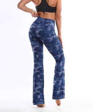 카모플라쥬 부츠컷 팬츠 나팔바지 요가복 A10