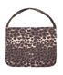 COTTON LEOPARD ECO BAG-BROWN