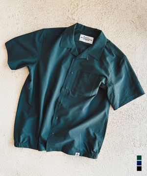 [빅사이즈]쿨드라이 시어서커 오픈 반팔셔츠