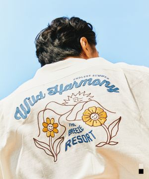 [빅사이즈]브리즈 앳 리조트 반팔셔츠