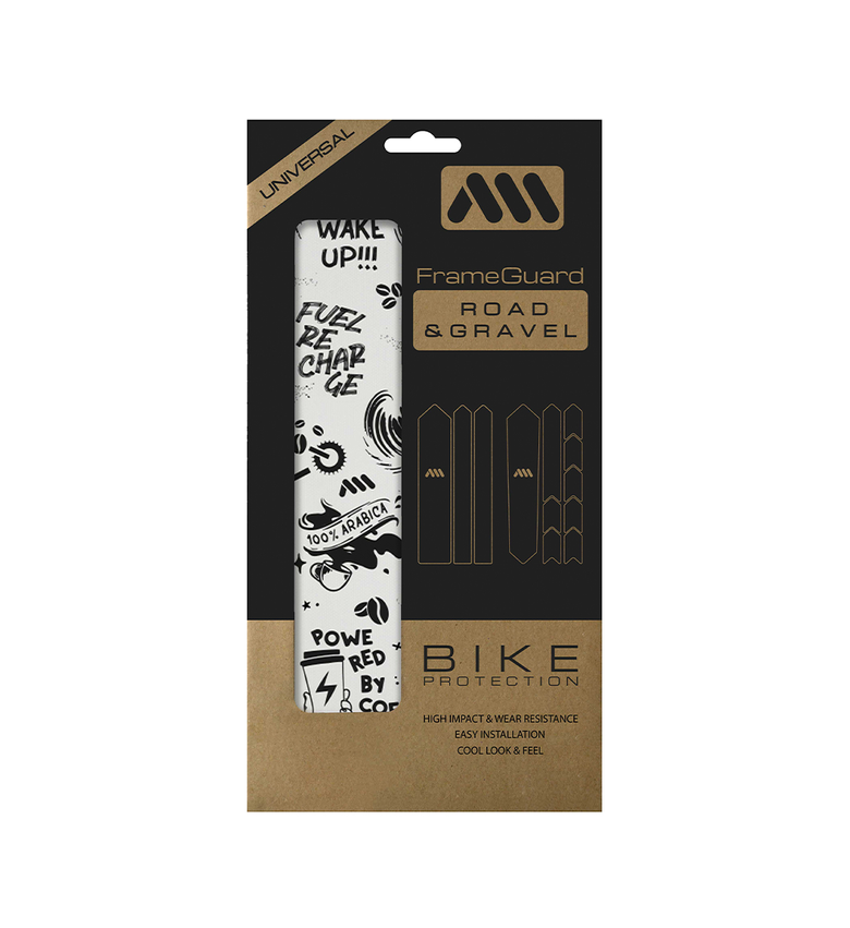 AMS Gravel/Road Frame Guard. COFFEE Edition