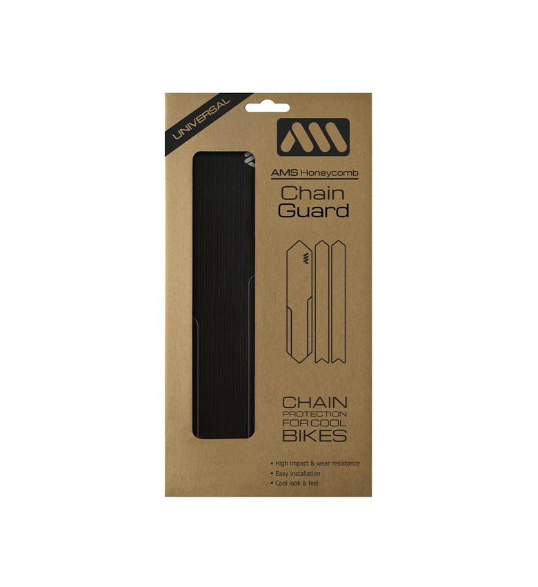 AMS Honeycomb Chain Guard. BLACK
