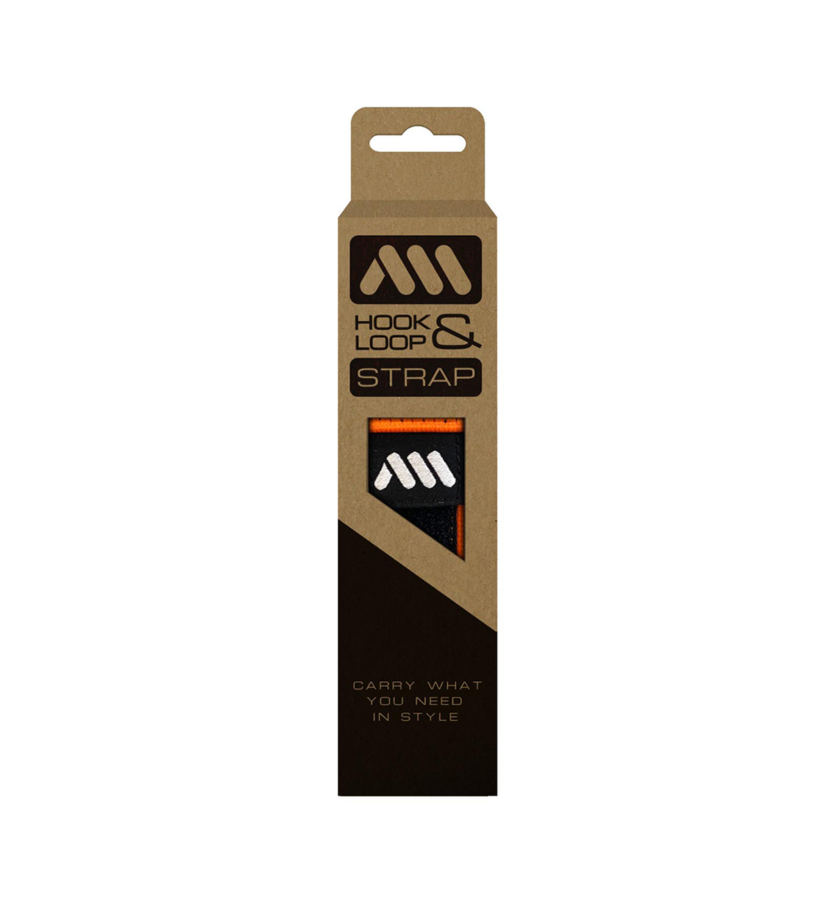 페달레(PEDALE) AMS Hook&Loop Strap. ORANGE