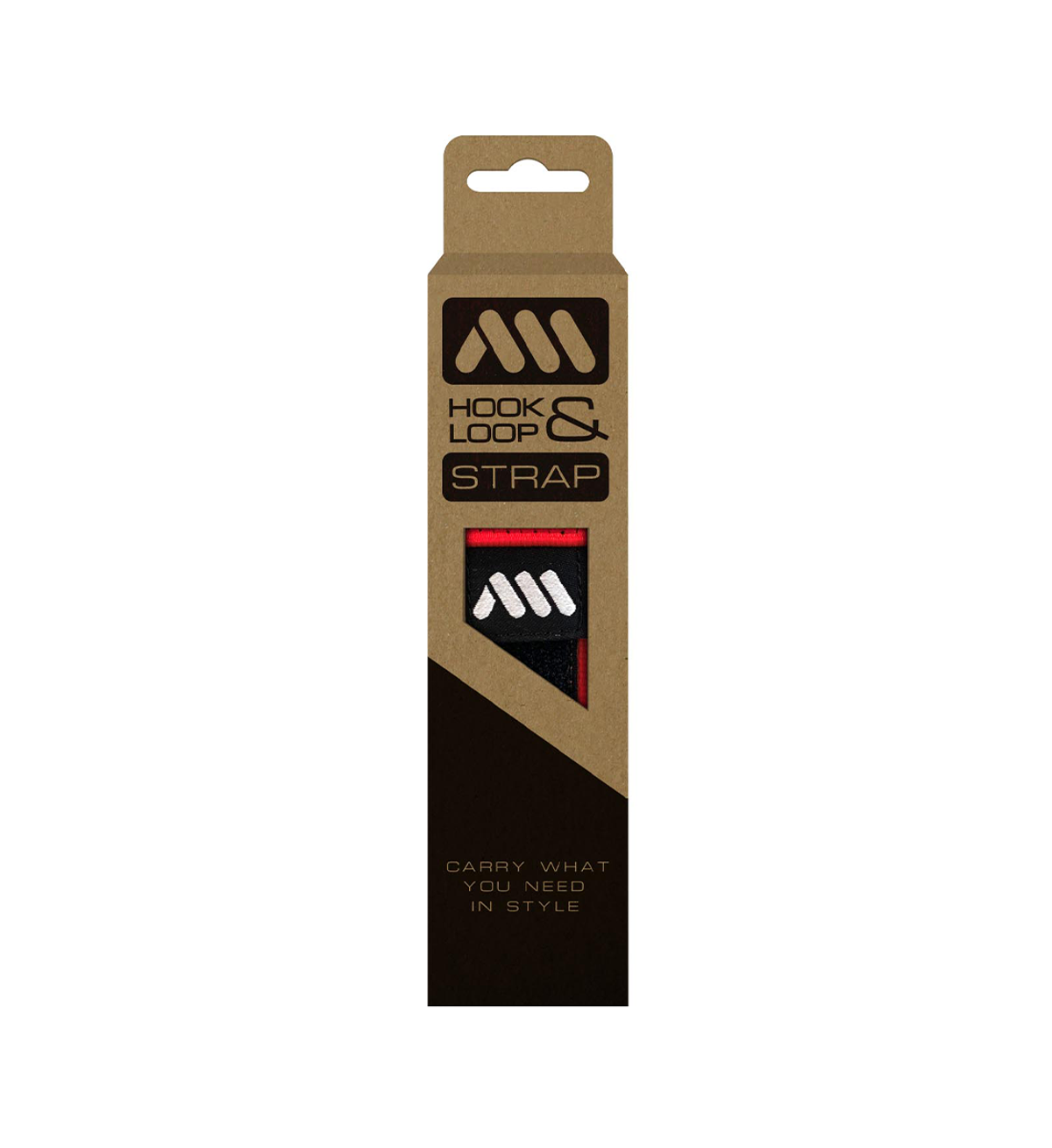 페달레(PEDALE) AMS Hook&Loop Strap. RED