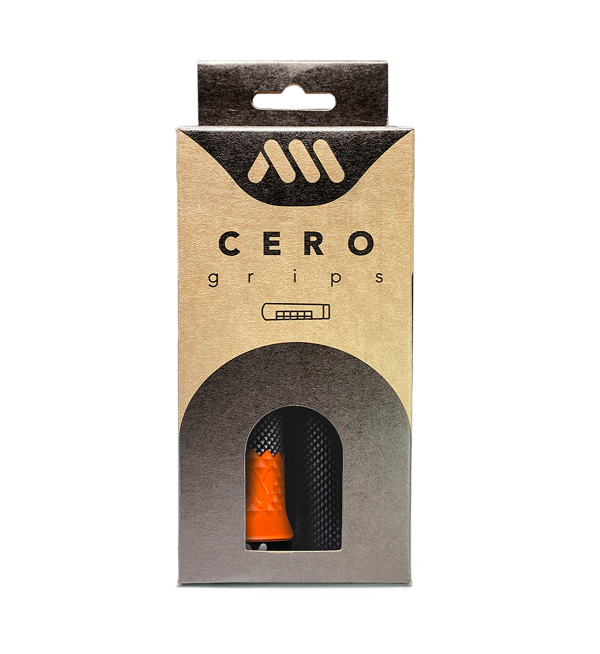 페달레(PEDALE) AMS Cero grips. Black/Orange