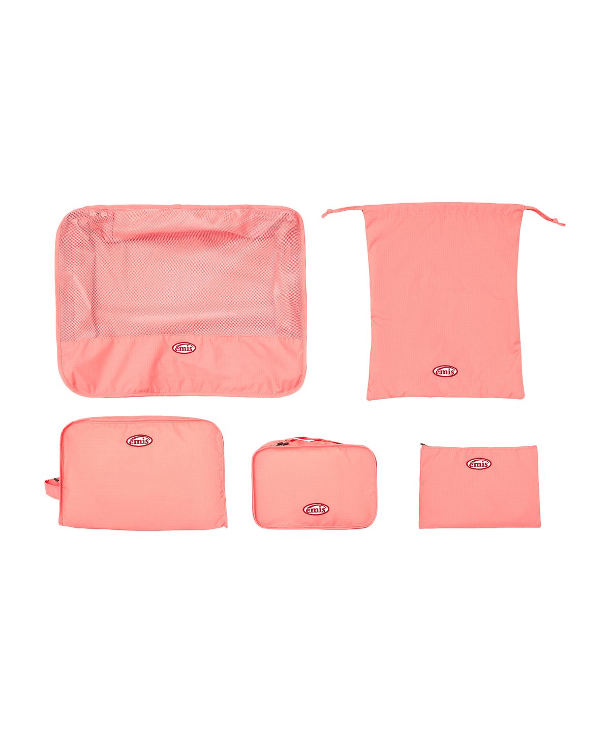 이미스(EMIS) TRAVEL POUCH SET-SALMON PINK
