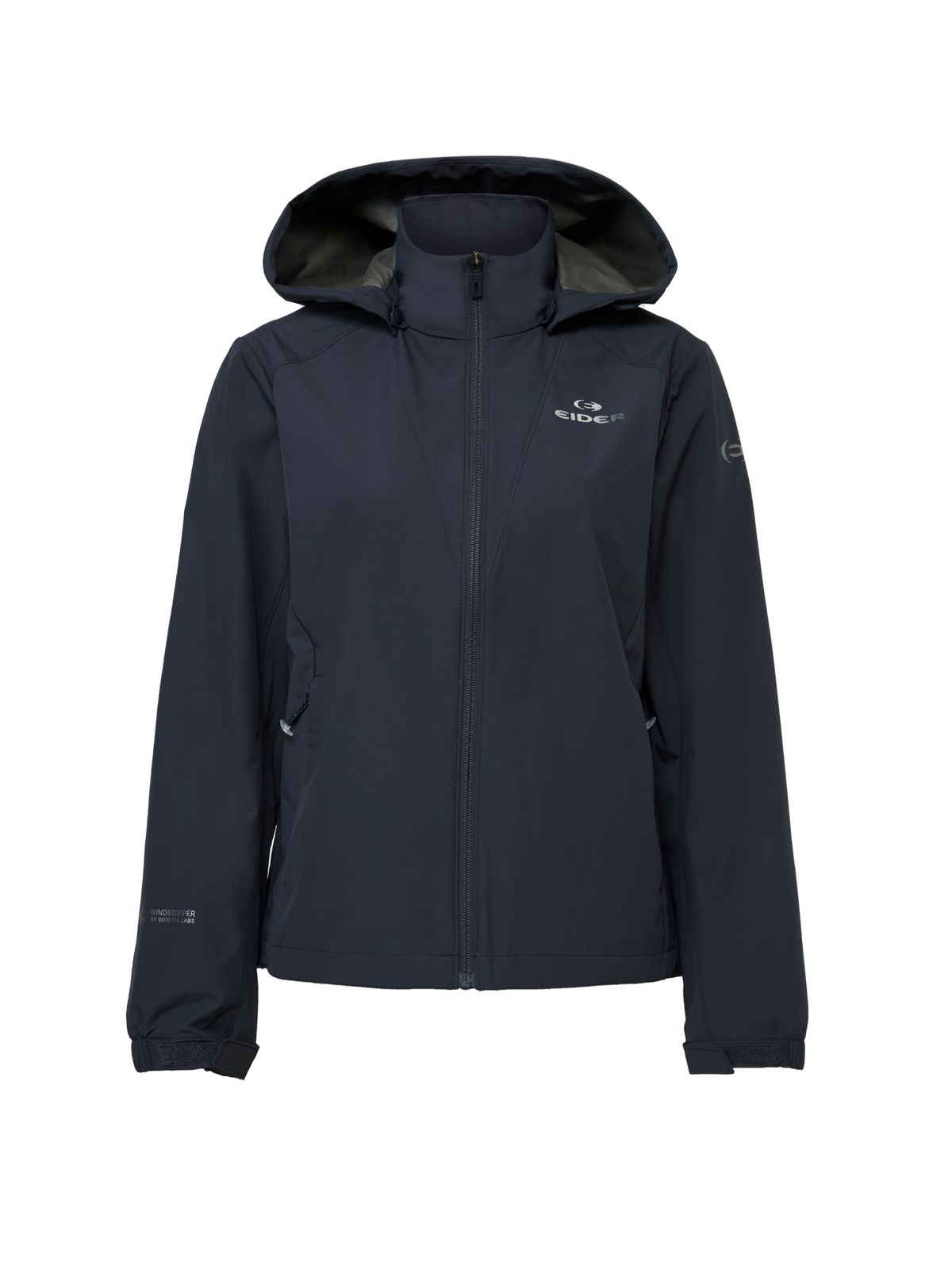 아이더(EIDER) AERO HIKE (에어로 하이크) 여성 윈드스타퍼 방풍 자켓_Charcoal