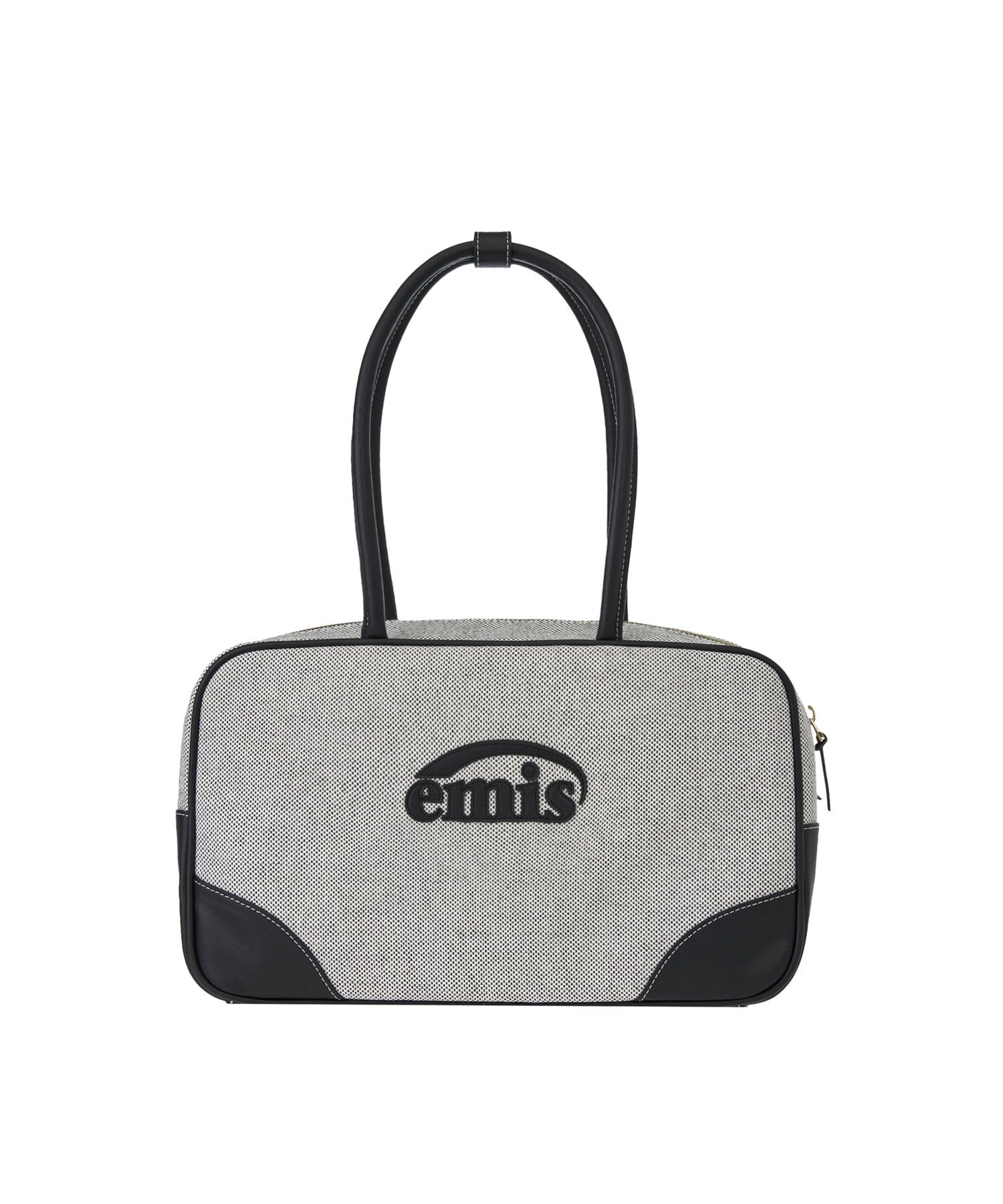 이미스(EMIS) GLOSSY PADDED TOTE BAG-WHITE - 사이즈 & 후기 | 무신사