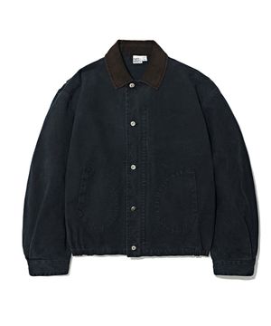 VTG 워시드 크루 자켓 블랙