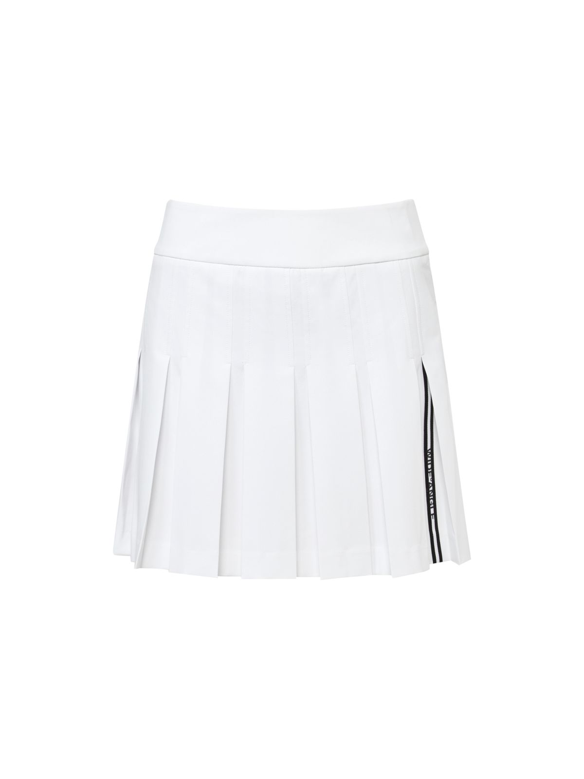 와이드앵글(WIDEANGLE) CO 봄 베이직 플리츠 큐롯 L_White