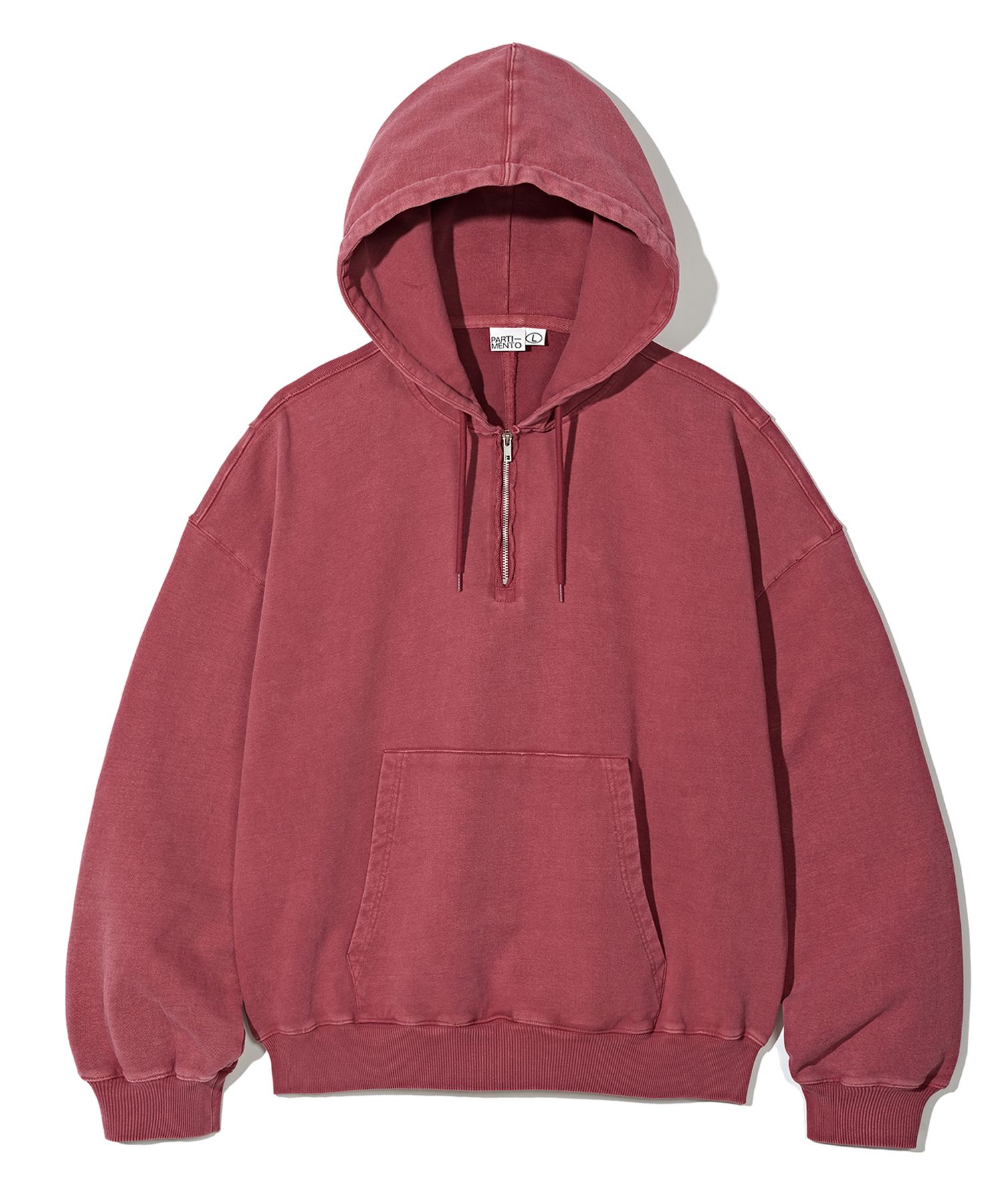 PARTIMENTO■VTG Washed Pullover Zip Up Hoodie■人気商 PARTIMENTO