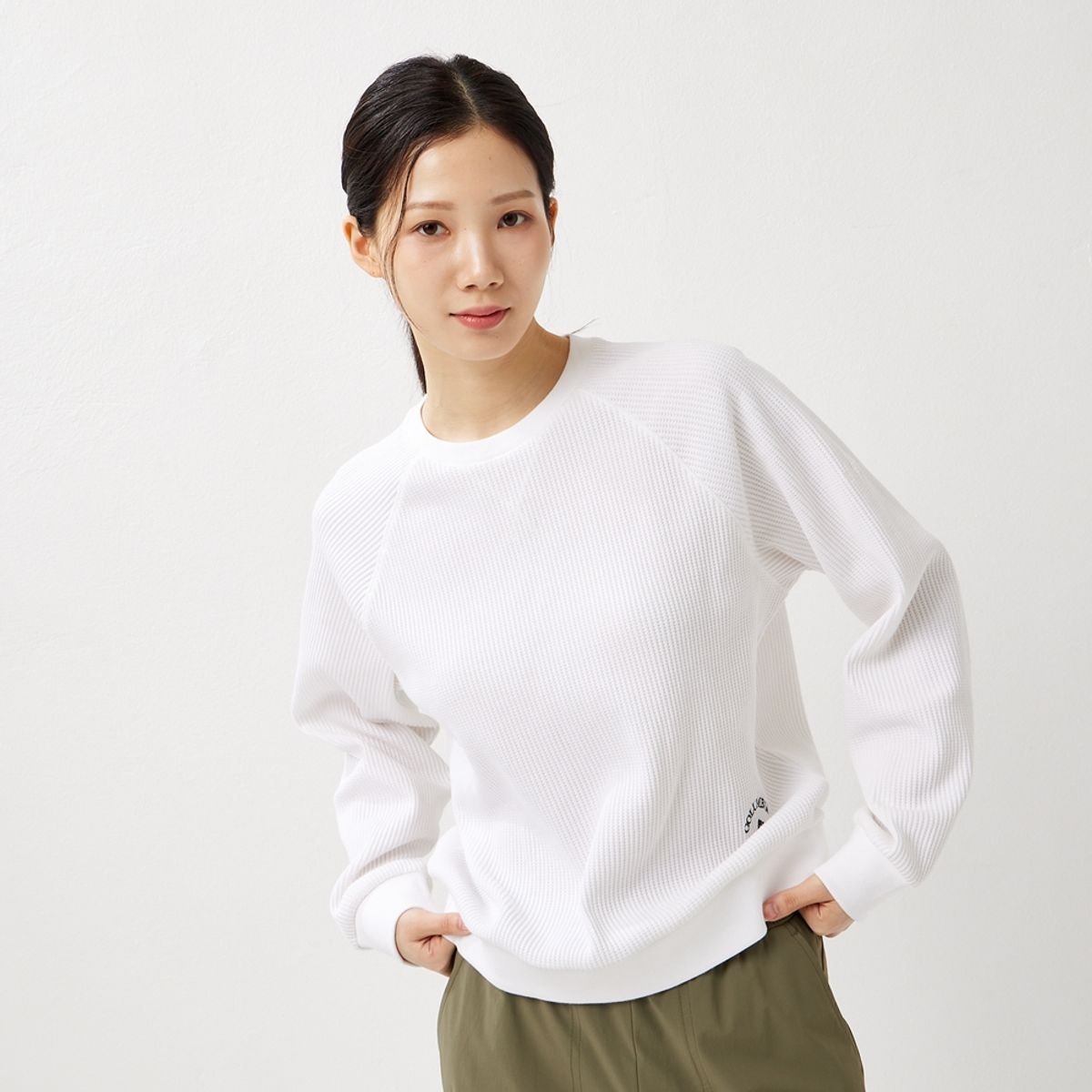 컬럼비아(COLUMBIA) 여성 밀크 베이 크루
