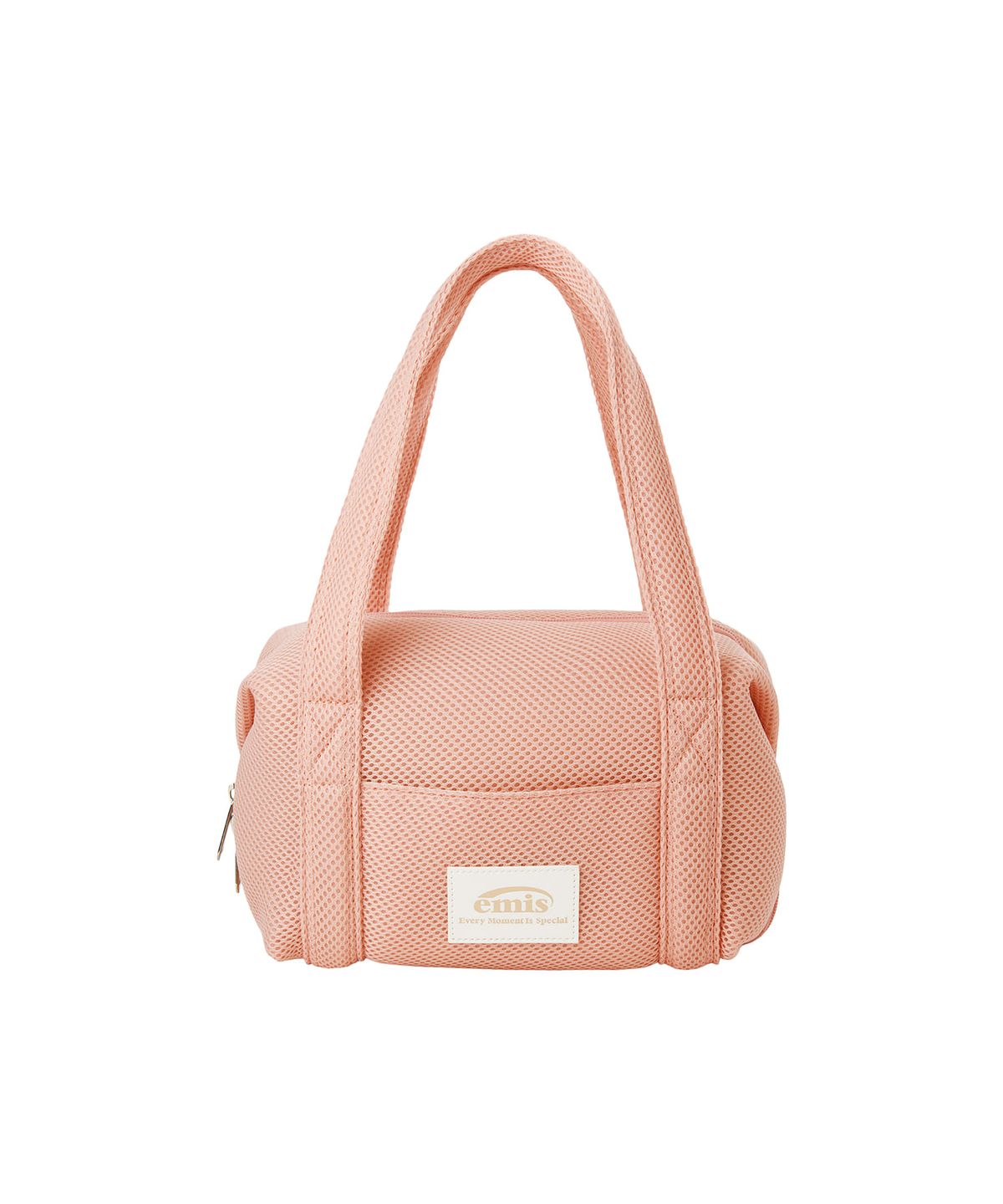 이미스(EMIS) MESH MINI DUFFLE BAG-PEACH