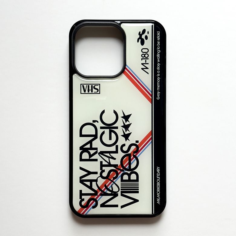 Nostalgic Vibes Retro VHS Phone Case (Ver.1) (Epoxy)