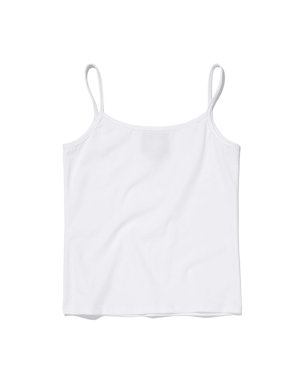 스웨이드(SUADE) BASIC CROP SLEEVELESS [WHITE]