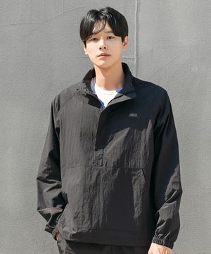 남자 루즈핏 트레이닝 반집업 아노락 운동복 상의 /TF104M