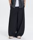 Minimal balloon slacks (black)