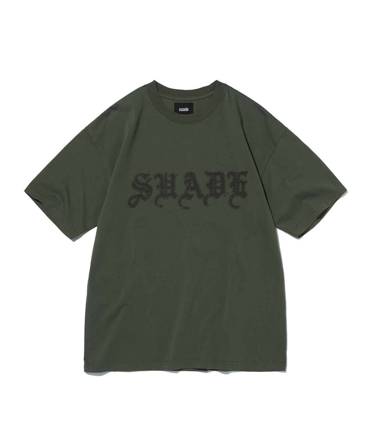 스웨이드(SUADE) CUT OFF TEE [KHAKI]
