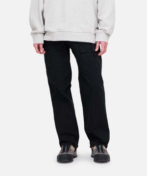 프론트 카고 팬츠 Black