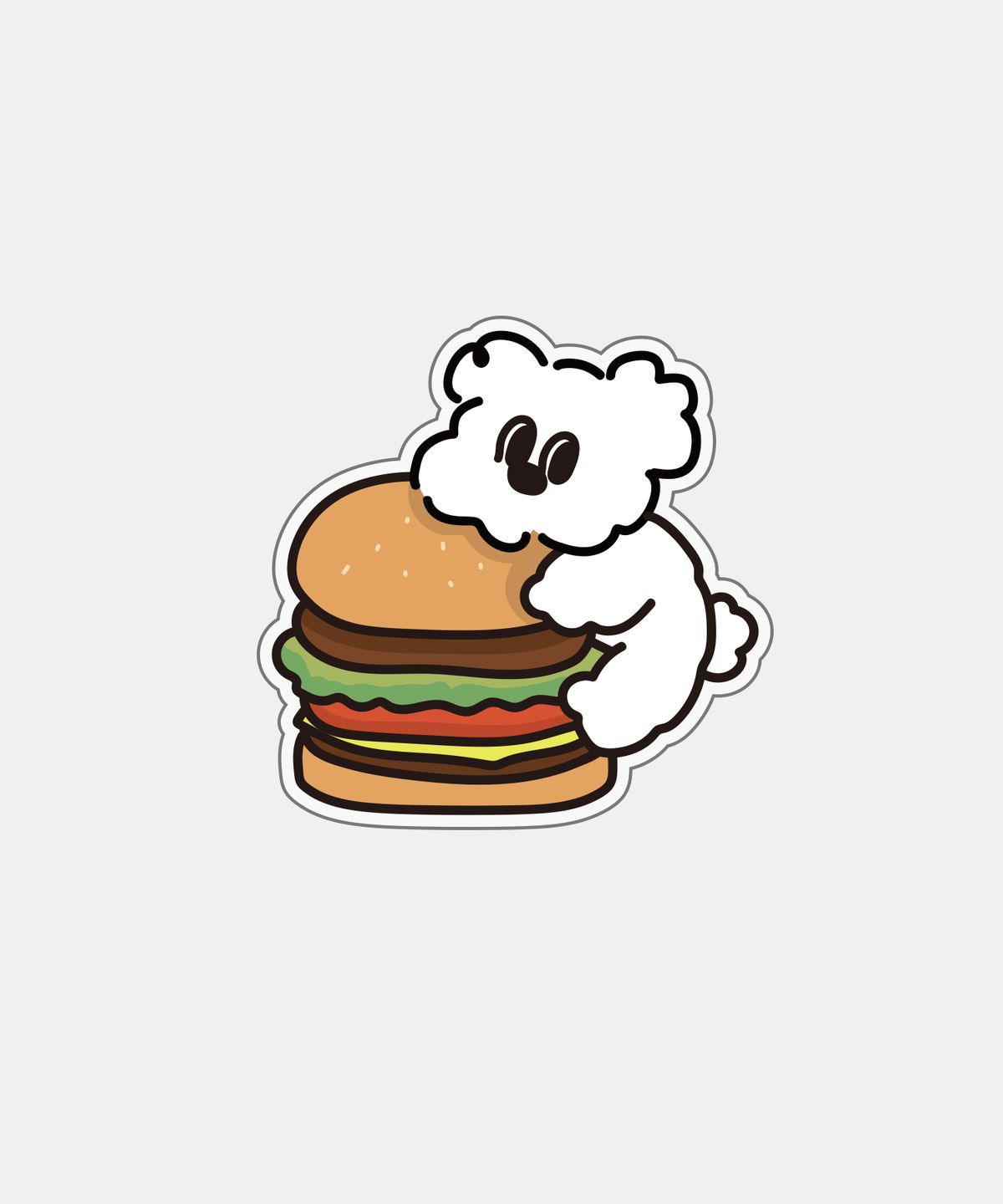 소유템(SOUTEM) Fast Food Mori Nuri Acrylic Tok