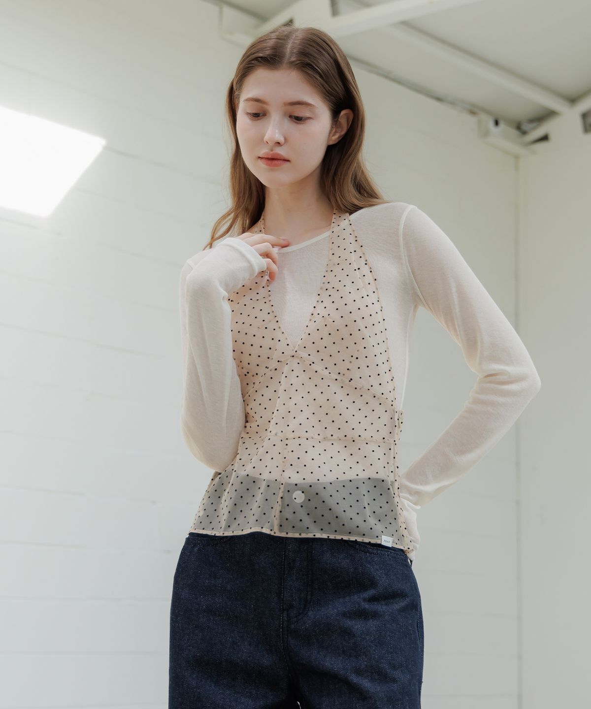 판도라핏(PANDORAFIT) Dotted Chic Bustier
