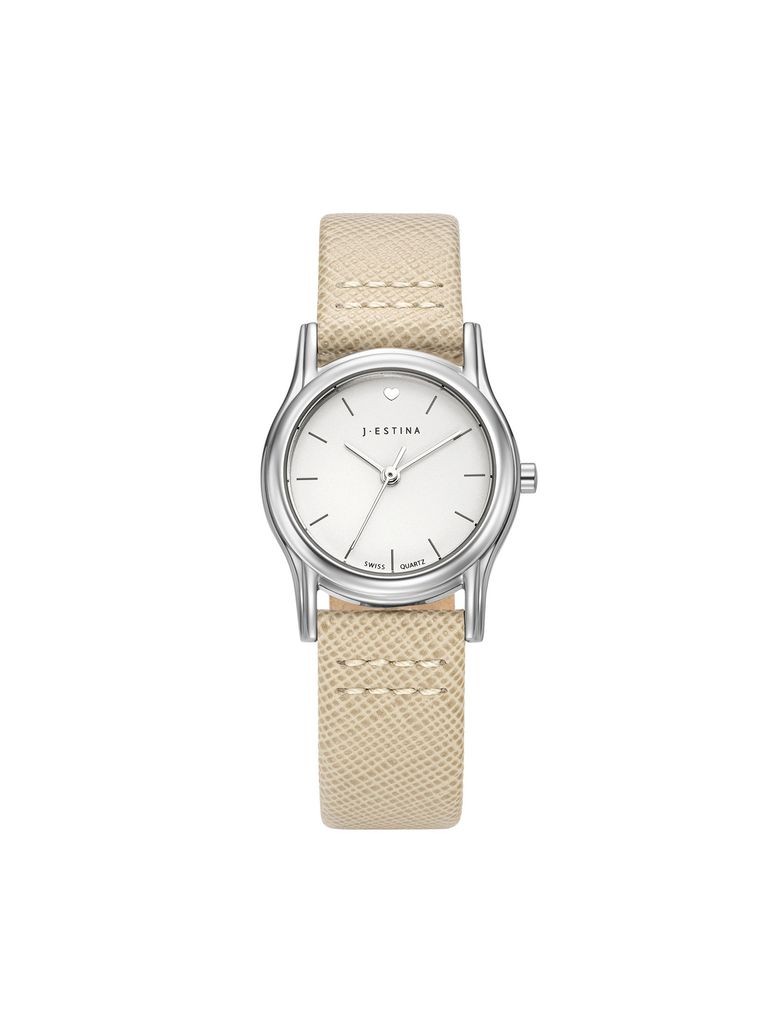 AMICO 하트인덱스 가죽 시계 (JWM1LE5BS505WHBE0)