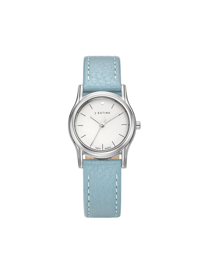 AMICO 하트인덱스 가죽 시계 (JWM1LE5BS505WHSB0)