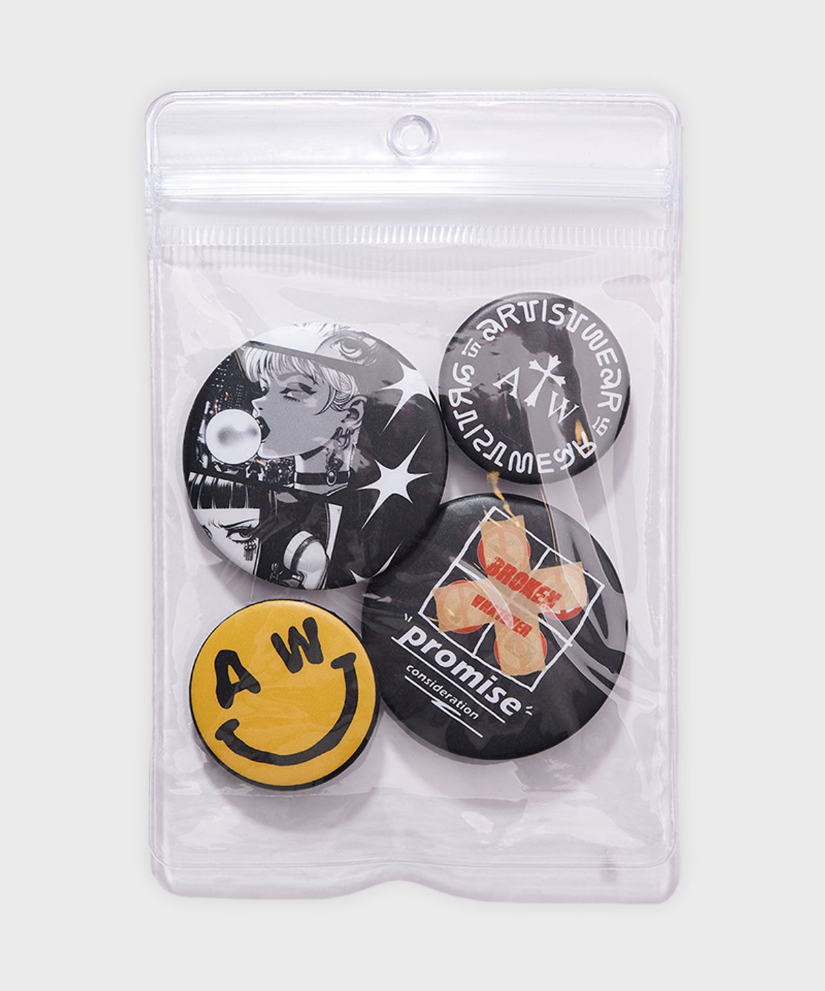 아티스트웨어(ARTISTWEAR) [ATW] 아카이브 핀버튼