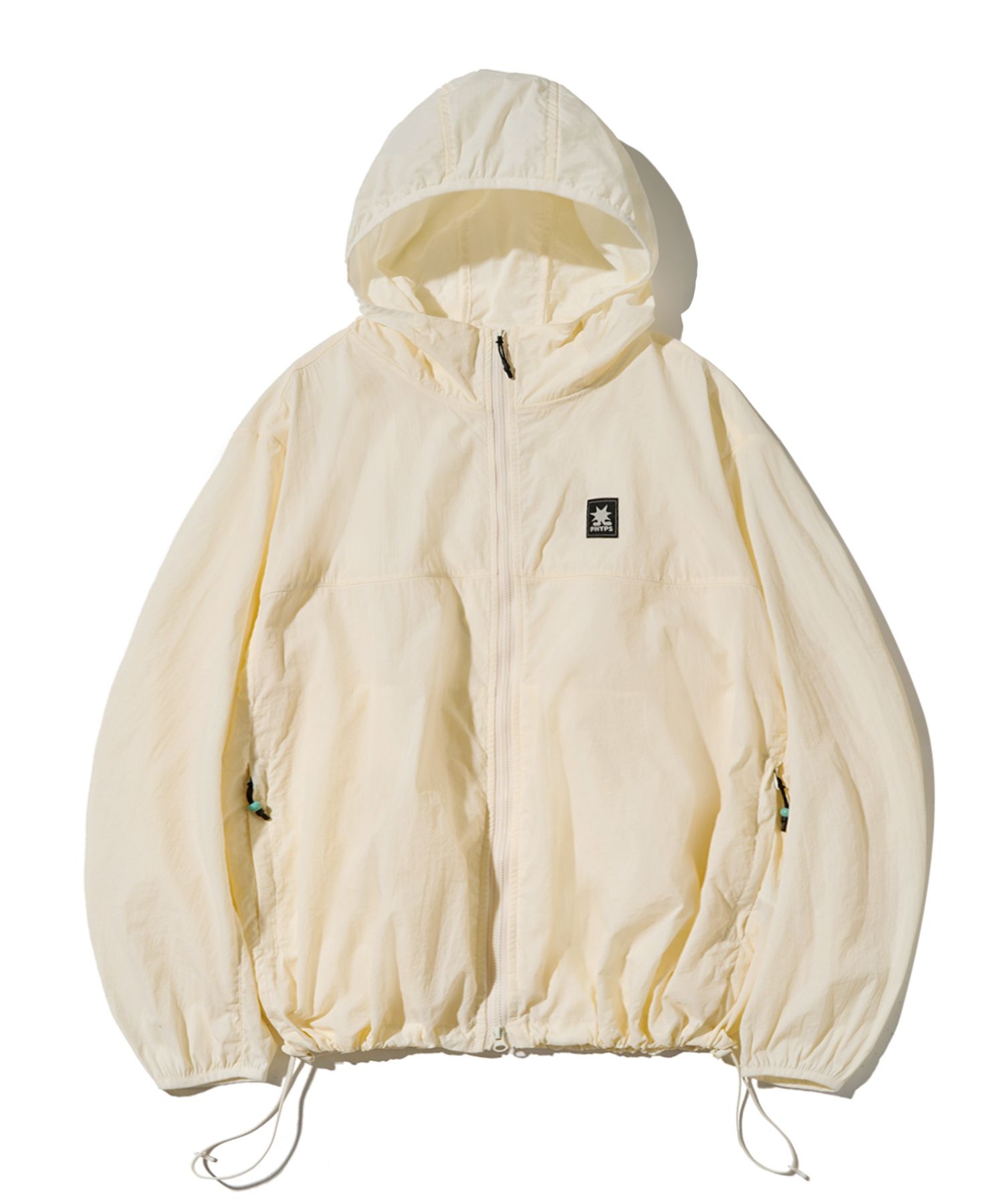 MUSINSA | PHYPS Sunset Label Lightweight Windbreaker_Cream