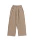 코튼 핀턱 와이드 팬츠 (베이지)