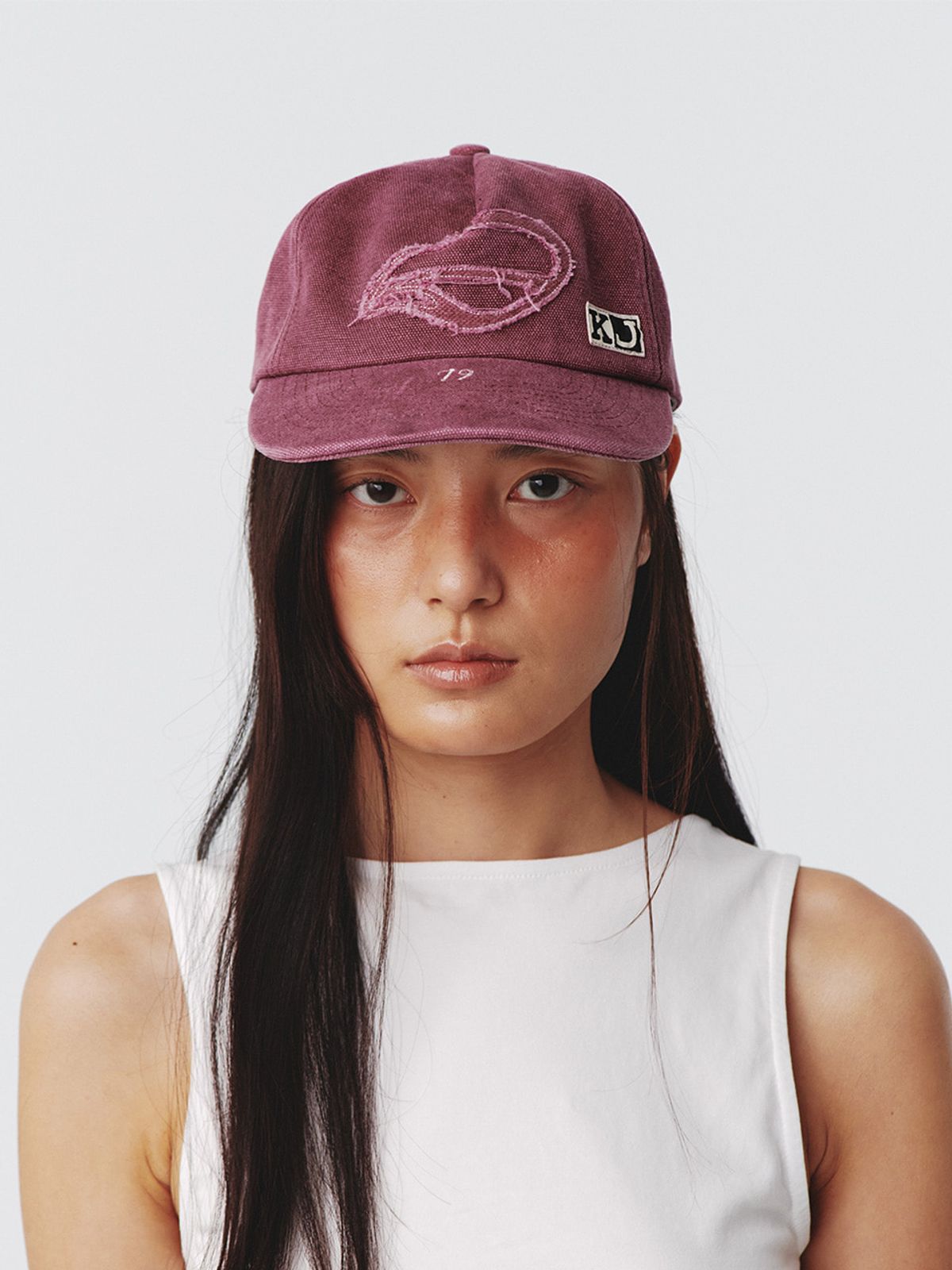 기준(KIJUN) Orbit Camp Cap UNISEX Wine
